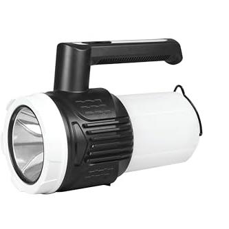 PHILIPS Trek 5W Rechargeable Emergency Light | Long Lasting Light with 2400 mAh Battery and 5.5 hours Backup | 3 Main light modes, Rapid On-Off and Stepless Dimming Feature | (Cool White + Warm White) - PHILIPS Home