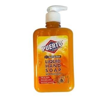 Puerto Liquid Handwash - Original Hand Wash- 500ml (Pack of 4)| Germ Defence Formula | 10x Better Germ Protection - PUERTO Drugstore
