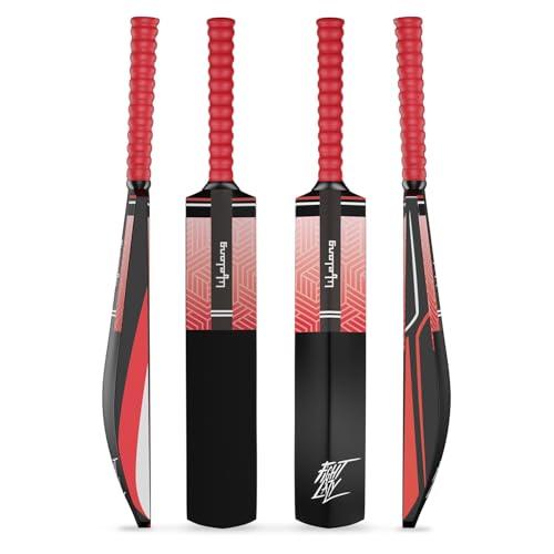 Lifelong Cricket Bat | 28 Inches Plastic Cricket Bat for Soft Tennis Ball | Lightweight Fiber, Hard Plastic, Anti-Slip Grip | Ideal for Kids, Practice, Turf (8-12 yrs) - Lifelong Sports