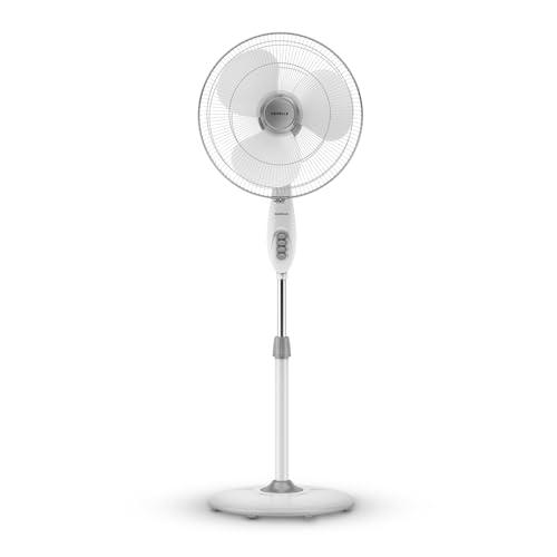 Havells Gatik Pro 400mm Pedestal Fan| 120 Ribs Guard for Safety| Smooth Oscillation| Heavy Base| ISI Marked | 2 Year Warranty | Grey - Havells Kitchen