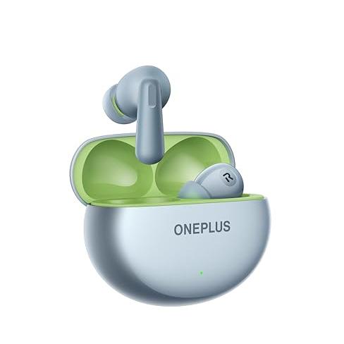 OnePlus Nord Buds 3 Truly Wireless Bluetooth in Ear Earbuds with up to 32dB Active Noise Cancellation, 10mins for 11Hours Fast Charging with Up to 43h Music Playback -Chromatic Blue - OnePlus Wireless Accessory