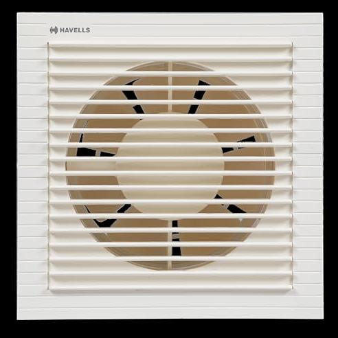 Havells Ventil Air LX 150 mm Exhaust Fan For Kitchen, Bathroom | Speed: 2000 RPM | Air Flow: 275 CMM | 100% Copper Motor | Wattage: 22W |2 Years Manufacturer Warranty (White) - Havells Kitchen