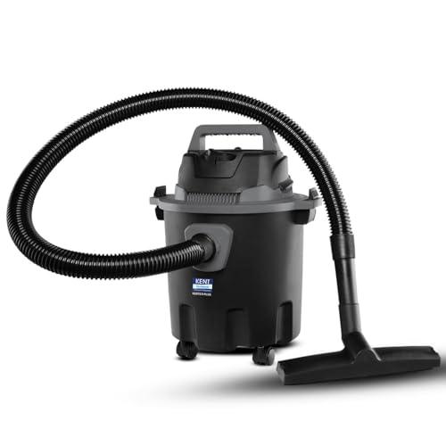 KENT Vortex Plus Wet & Dry Vacuum Cleaner | Blower Function | 1200W Power & 12L Capacity | High Suction 17 kPa | Cyclone5 Technology | HEPA Filter | ABS Body & Rubberised Wheels | Black & Grey - KENT Kitchen