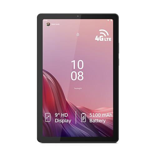 Lenovo Tab M9| WiFi+4G Tablet| 9 Inch (22.86 cm) HD Display| 4GB RAM, 64GB Storage (Expandable Upto 128 GB)| Dual Speaker with Dolby Atmos| Arctic Grey (ZAC60016IN) - Lenovo Personal Computer