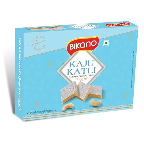 Bikano Royal Kaju Katli Premium Indian Sweet | Rich & Creamy Cashew Fudge | Festive & Gifting Delight – 200g - BIKANO Grocery