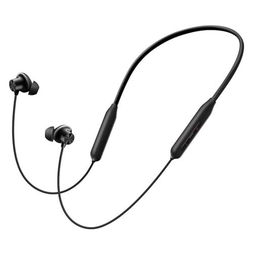 OnePlus Bullets Wireless Z3 in Ear Neckband with 12.4Mm Drivers, 3D Spatial Audio,10 Mins Charge for 27 Hrs Playback, AI Call Noise Cancellation, 4 EQ Preset, Dynamic Bass Enhancement & BT5.4, Black - OnePlus Wireless Accessory