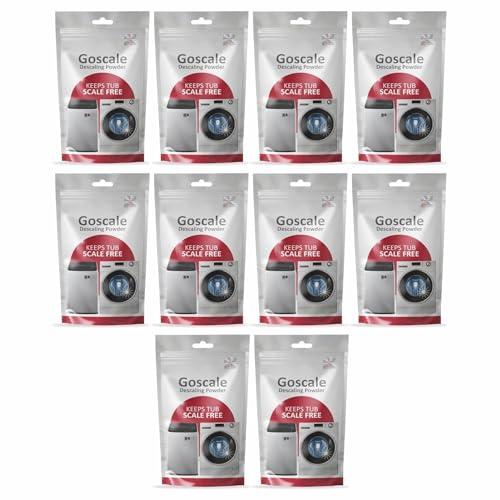 LG Washing Machine Descaler Powder – Quick Drum Cleaner for Front & Top Load Machines | Removes Odor, Limescale & Dirt | Deep Clean Sachets for All Washer Types (100g) (10) - Kavshly Drugstore