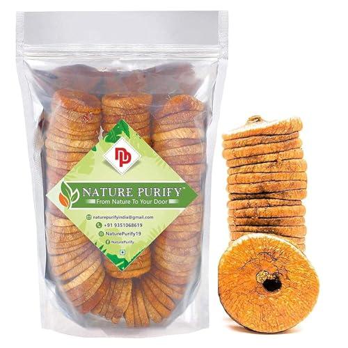 Nature Purify Premium Afghani Anjeer 1KG | Naturally Soft Juicy Dried Figs Dry Fruit | No Added Sugar | Rich Source Of Fiber | Low in Fat | Healthy Snack Pouch Pack OF 1 - Nature Purify Grocery