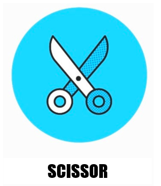 SCISSORB Stone Paper Scissors