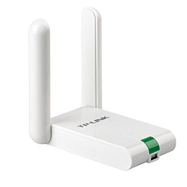 TP-Link USB WiFi Dongle 300Mbps High Gain Wireless Network Wi-Fi Adapter for PC Desktop and Laptops. Supports Win10/8.1/8/7/XP, Linux 2.6.24-4.9.60, Mac OS 10.9-10.15 (TL-WN822N)