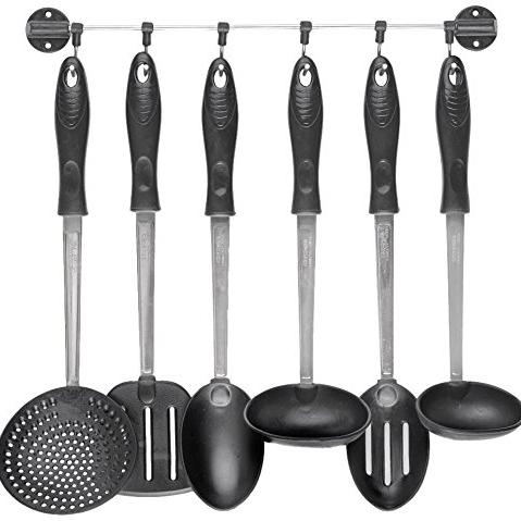 Crystal Nylon Serving Set, 7-Pieces, Multicolour - Crystal Kitchen