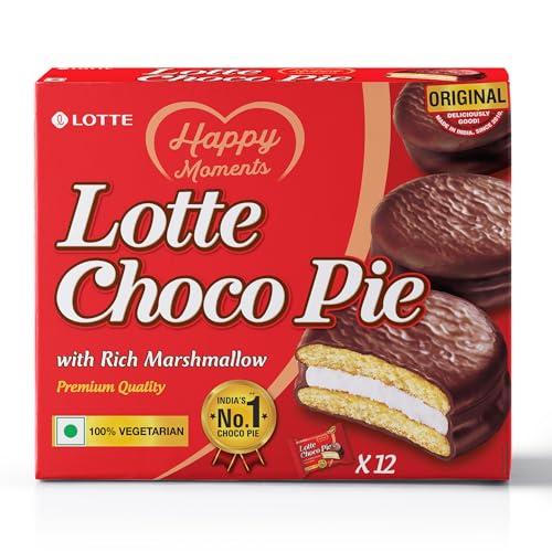 Lotte Choco Pie (Pack of 12), 336g - Lotte Grocery
