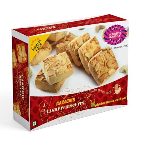 Karachi Bakery Cashew Biscuits, 400g - Karachi Bakery Grocery