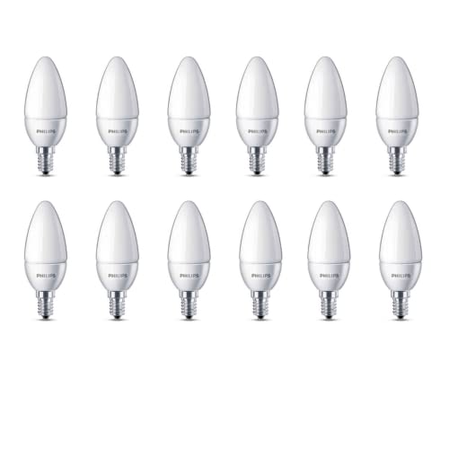 Philips Ace Saver Base E14 2.7-Watt LED Lamp (Pack of 12, White)