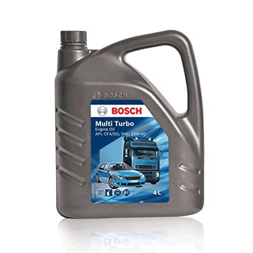 Bosch F002H20968 Multiturbo CF4/SG 15W 40 PC Engine Oil (4 L) - Bosch Automotive Parts and Accessories