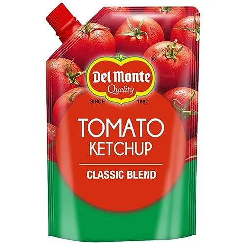Del Monte Tomato Ketchup - Classic Blend, 900 g | No MSG |100% vegan | Tomato Sauce