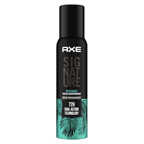 AXE Signature Mysterious No Gas Deodorant Bodyspray For Men 154 Ml, Tropical Green