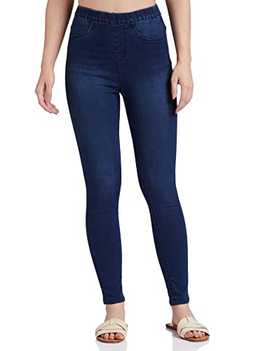 Amazon Brand - Symbol Women's Skinny Jeans (AW19SYMDM010_Medium Blue_26)