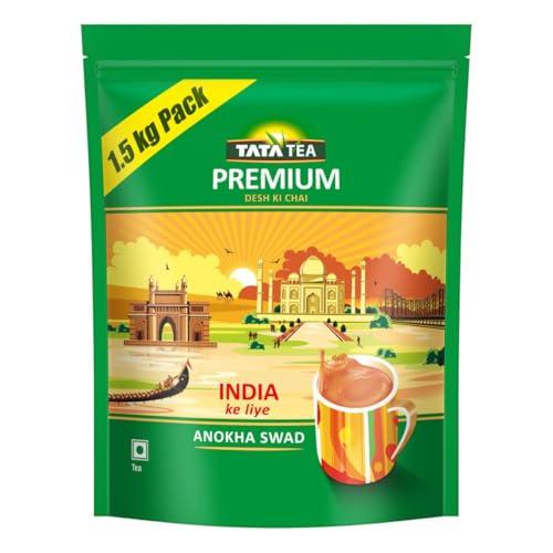 Tata Tea Premium 1.5kg, Desh Ki Chai, Unique Blend Crafted For Chai Lovers Across India, Black Tea, Loose Leaves - Tata Tea Premium Grocery
