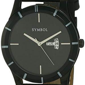 Amazon Brand - Symbol Analog Black Dial Men's Watch-AZ-SYG30-F - Amazon Brand - Symbol Watch
