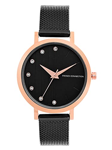 French Connection Analog Black Dial Women's Watch-FC20-63J-R