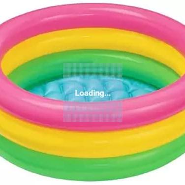 Intex Glow Baby Pool Inflatable Swimming Pool (Multicolor) - Intex Lawn & Patio