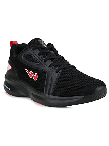 Campus Men's MAGNITE BLK/RED Running Shoes - 9UK/India 6G-851