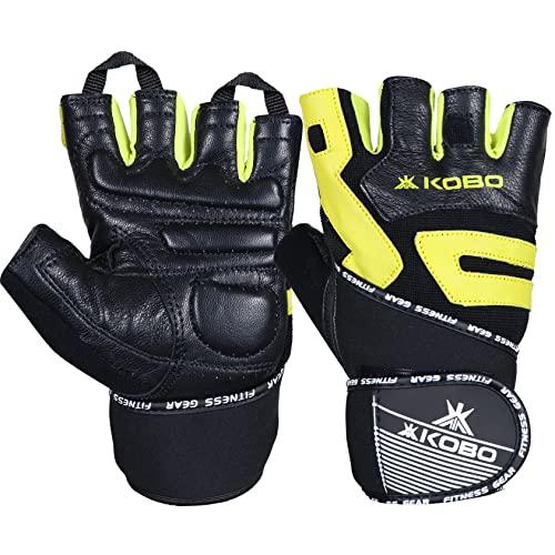 Kobo WTG-54 Gym Gloves with Wrist Support - Kobo Sports