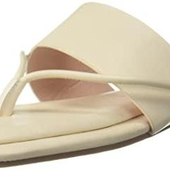 Van Heusen womens Flatform Sandal, Ivory, 3 UK - Van Heusen Shoes