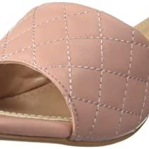 Van Heusen womens Flatform Heeled Sandal, Salmon Pink, 3 UK - Van Heusen Shoes