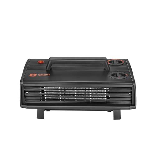 Orient Electric Heat Convector Compact Heater | 2000W with two heat settings | Quick Heating with two fans | Neon Indicator| 2-year warranty by Orient | Black - Orient Electric Kitchen