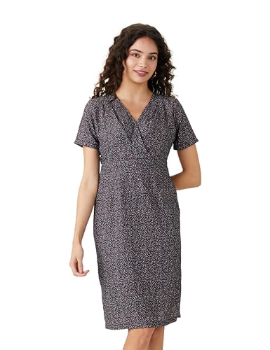 Amazon Brand - Symbol Women's Polyester Sheath Knee-Length Business Casual Dress (SYM-AW22WDR-713_Black