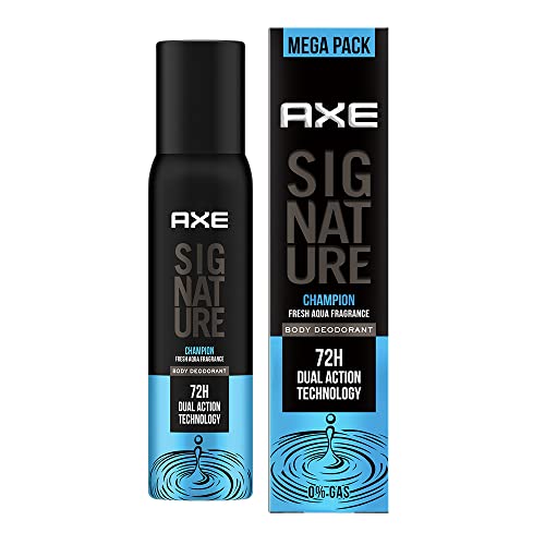 AXE Signature Champion Long Lasting No Gas Body Perfume For Men 200 Ml, Spray