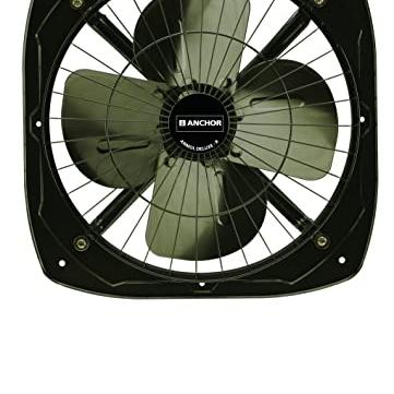 Anchor By Panasonic Anmol Deluxe-R 300mm Exhaust Fan For Kitchen | Exhaust Fan for Bathroom (2 Yrs Warranty) (Metallic Grey, 14995) - ANCHOR Kitchen