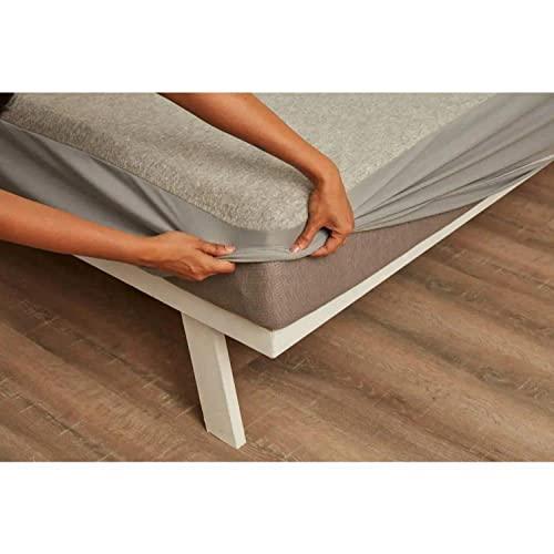 Wakefit 100% Waterproof Premium Cotton Mattress Protector | Breathable and Hypoallergenic Ultra Soft Fitted Bed Protector 78"x72" - King, Grey - Wakefit Home