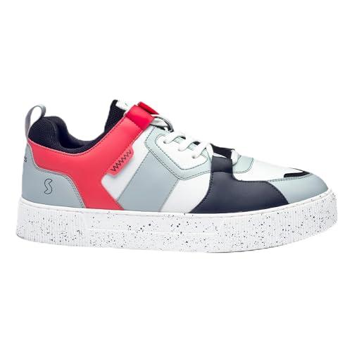 SOLETHREADS Phantom | Casual Sneaker Lightweight Cushioned Lace-up Shoes for Men | RED | 10UK - SOLETHREADS Shoes