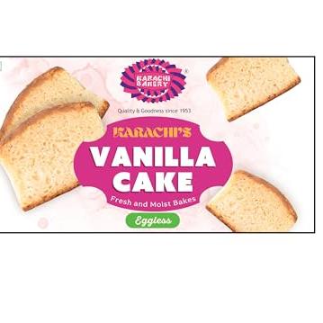 Karachi Bakery Vanilla Cake, 200 Gram - Karachi Bakery Grocery