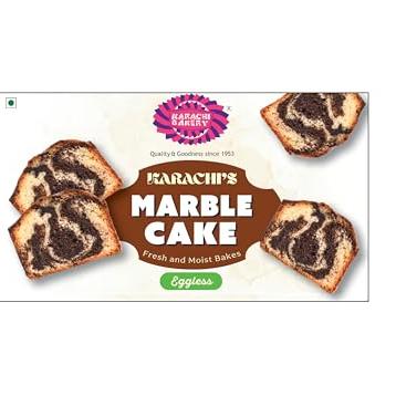 Karachi Bakery Marble Cake, 200 Gram - Karachi Bakery Grocery