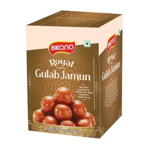 Bikano Royal Gulab Jamun | Traditional Indian Sweet | 1kg Pack - BIKANO Grocery