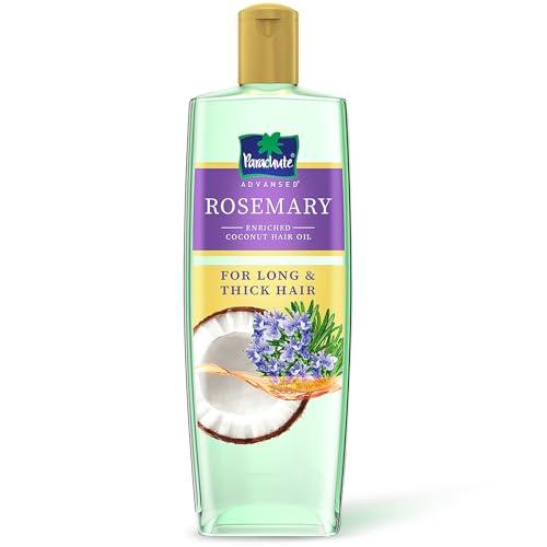 Parachute Advansed Rosemary-enriched Coconut Hair Oil| Rosemary Hair Oil| Superfoods Magic| Long & Thick Hair|300 Ml - Parachute Advansed Beauty