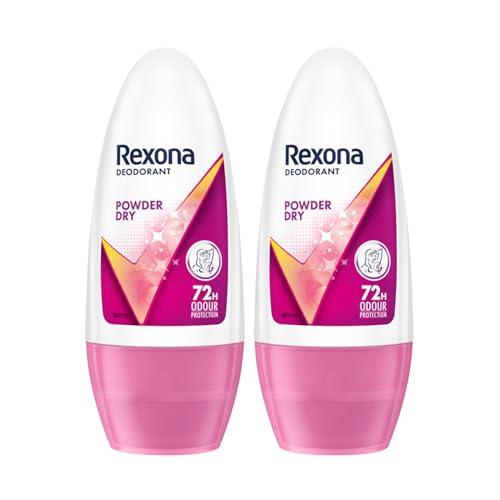 REXONA POWER DRY DEODORANT FOR WOMAN ROLL 50 ML PACK OF 2 - Rexona Beauty