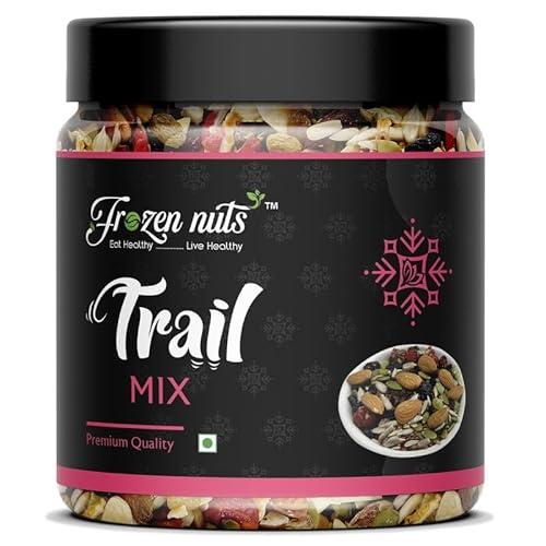FROZEN NUTS Trail Mix – Almonds, Cashews, Raisins, Sunflower, Pumpkin & Flax Seeds | 900g - FROZEN NUTS Grocery