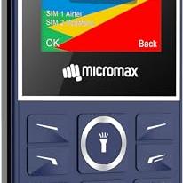 Micromax All-New X1i Smart Dual Sim Keypad Phone | Big 2.4" Display |Type C USB Port | Bright Torch| Wireless FM | Auto Call Recording | Blue | - Micromax Wireless