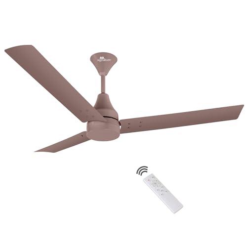 RR Signature Slimaire 5 Star BLDC High Speed Ceiling Fan I Silent Fan I Ceiling Fan for Home & Office (Rustic Copper), 2 Year Warranty - RR Kitchen