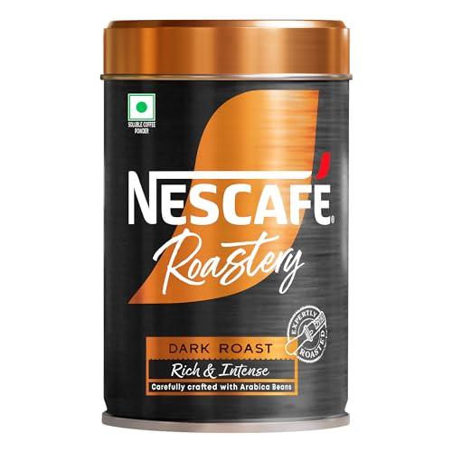 NESCAFE Roastery | Premium Imported Coffee | Dark Roast | Crafted by Master Roasters |Elevate your Coffee Experience | Rich & Intense Taste | 95g Tin (New Launch) Can - Nescafe Grocery