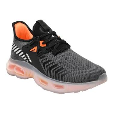 Impakto Alpha Step Grey Casual Sneakers for Men - Impakto Shoes