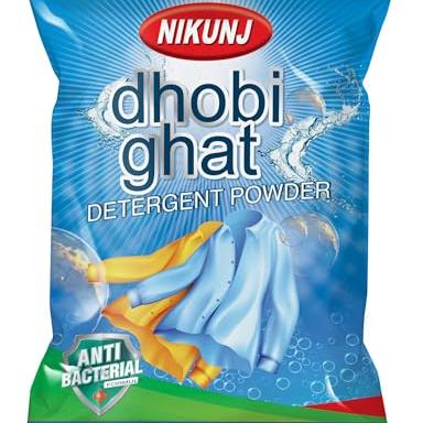 Dhobighat Detergent Powder - 10 Kg Mega Pack | All in One Cleaner | All Purpose Floor, Clothes, Industrial Specialist | Home and Commercial Use - SHAKTI ACTIVE WHITE BISS