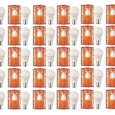 Halonix 9W B22 LED Cool White Bulb, Pack of 50 - Halonix Home