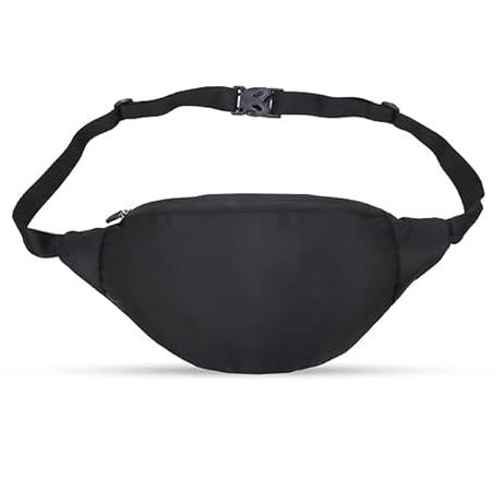 BigPlayer Trainer Waist Bag Stylish and Functional Waist Bags for Men and Women Waterproof, Nylon Trainer Waist Bag with Adjustble Waist Belt Travel Waist Pouch