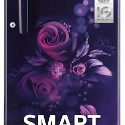 LG 185 L, 4 Star, Smart Inverter, Direct-Cool Single Door Refrigerator (GL-B199OBEY, Blue Euphoria, Smart Connect & Fast Ice Making)